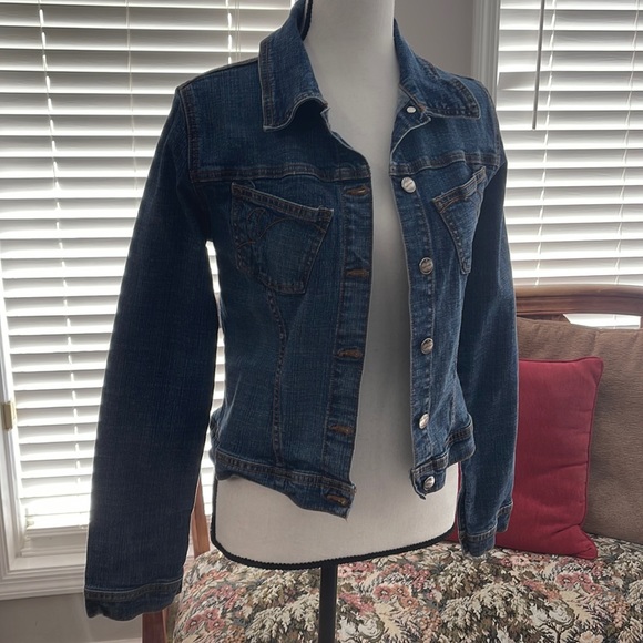 Junior Apple Bottom Jean Jacket - Picture 2 of 10